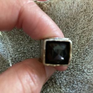 Silpada Smokey quartz ring size 7